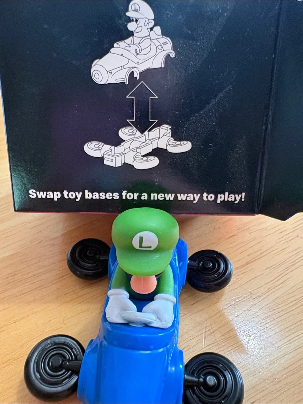 Mario Kart Deluxe Luigi Kart McDonald’s Happy Meal Prize